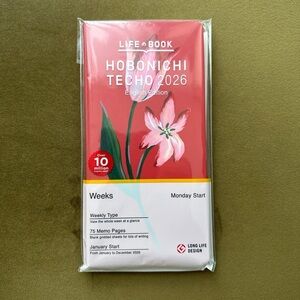 2026 Hobonichi Weeks Tolight Planner/Agenda - Never Been Used